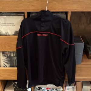 Adidas Black and Red Men's Shirt